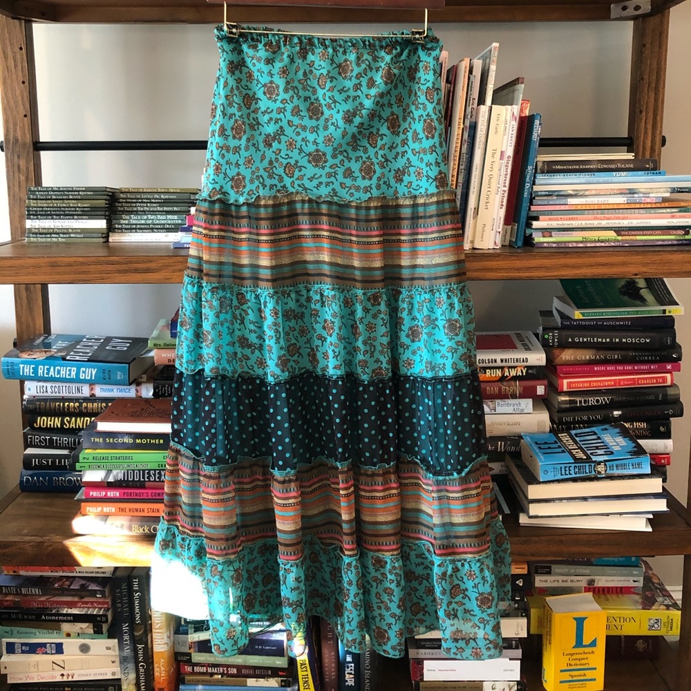 goodclothes Boho Floor Length Skirt XL